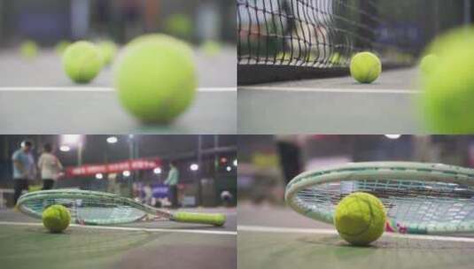 网球运动 网球 打网球高清在线视频素材下载