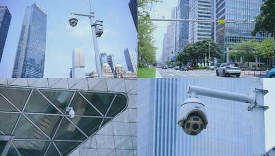 城市摄像头合集4k视频素材高清在线视频素材下载
