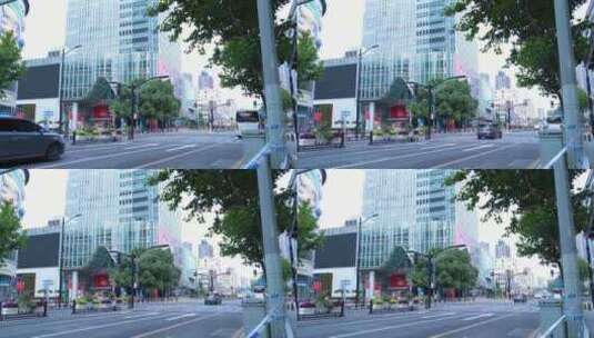 人流 南京路步行街高清在线视频素材下载