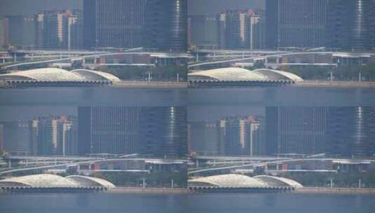 8K深圳欢乐港湾鸬鹚3高清在线视频素材下载