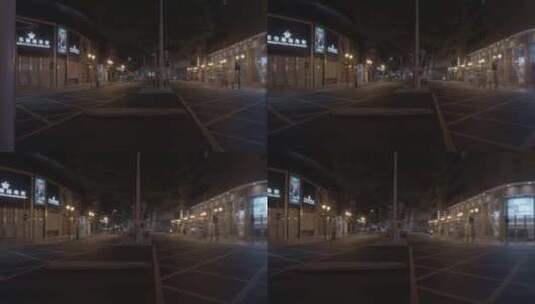 澳门夜景街景高清在线视频素材下载