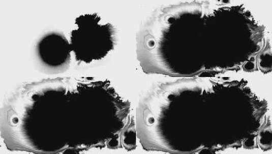 水墨晕染素材高清在线视频素材下载