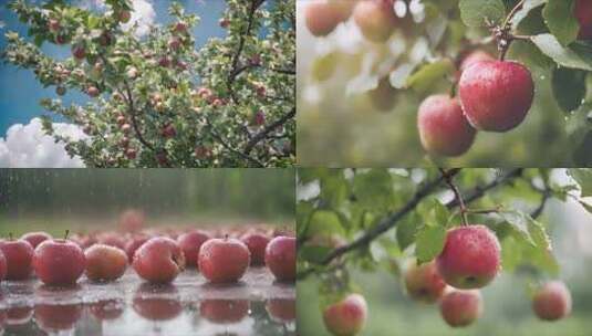 苹果 水果高清在线视频素材下载