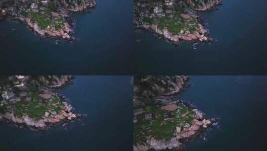 4K岛屿蓝调航拍（四礵列岛）3高清在线视频素材下载