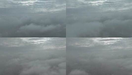 城市云雾缭绕高清在线视频素材下载
