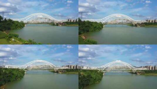 三岸大桥高清在线视频素材下载