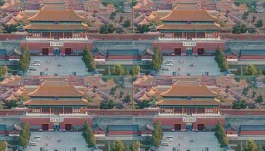 北京故宫延时摄影高清在线视频素材下载