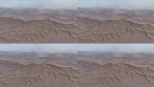 4k航拍塔克拉玛干沙漠风沙流动高清在线视频素材下载