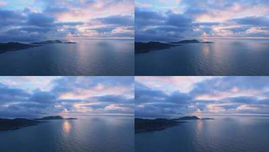 4K航拍海岛自然风光高清在线视频素材下载