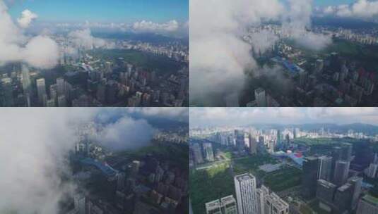 深圳市民中心高清在线视频素材下载