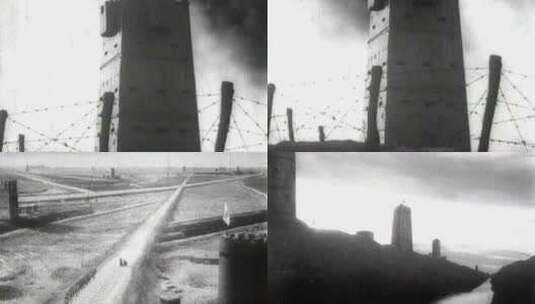 日军碉楼高清在线视频素材下载