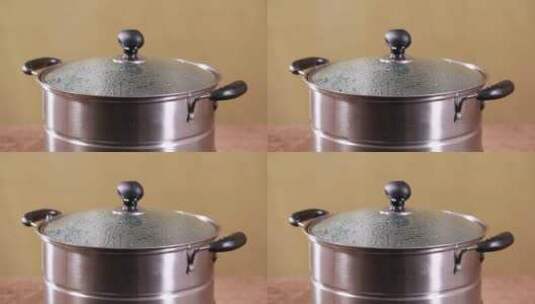 厨具锅煮水高清在线视频素材下载
