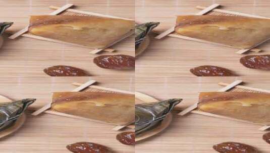 端午节粽子美食高清在线视频素材下载