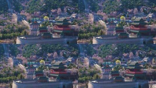 北京居庸关长城4K拍摄高清在线视频素材下载