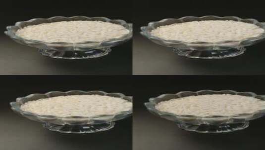 大米五谷杂粮优质糯米高清在线视频素材下载
