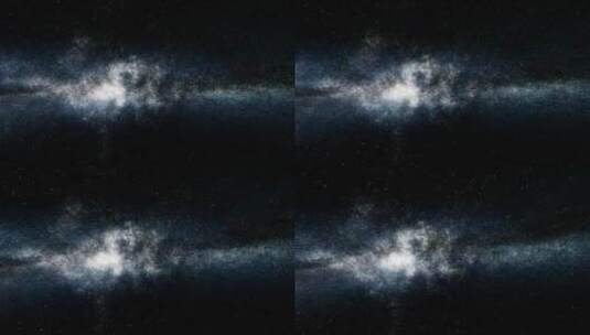 宇宙中的银河系高清在线视频素材下载