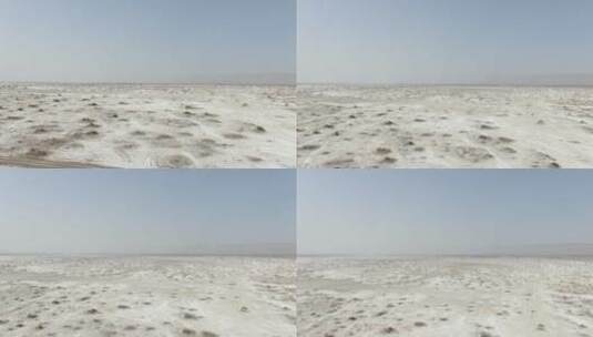 【三花航拍】新疆盐碱地 像雪后高清在线视频素材下载