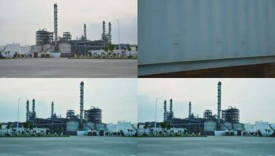 乙烯厂炼油厂高清在线视频素材下载