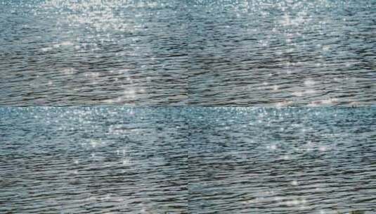 波光粼粼湖面水面高清在线视频素材下载