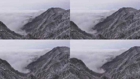 庐山云海流动高清在线视频素材下载