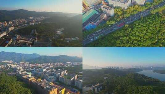 深圳城市绿洲城市之肺高清在线视频素材下载