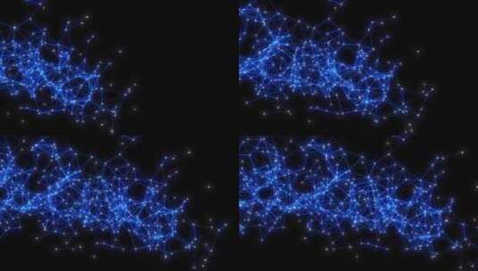 互联网网络数字背景。未来互联网和数字网络高清在线视频素材下载