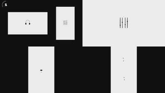 极简主义风格的自媒体播客标志高清AE视频素材下载