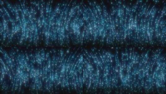 蓝色粒子轨迹高清在线视频素材下载