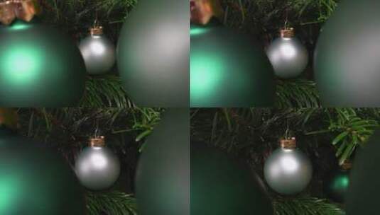 圣诞节装饰球高清在线视频素材下载
