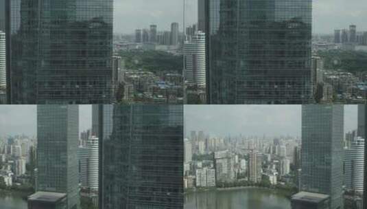 空中城市风景高清在线视频素材下载