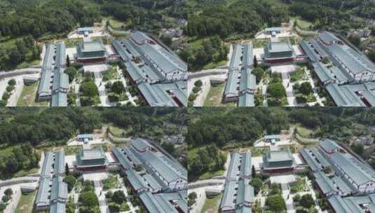 航拍福建南少林寺风景4K实拍视频高清在线视频素材下载