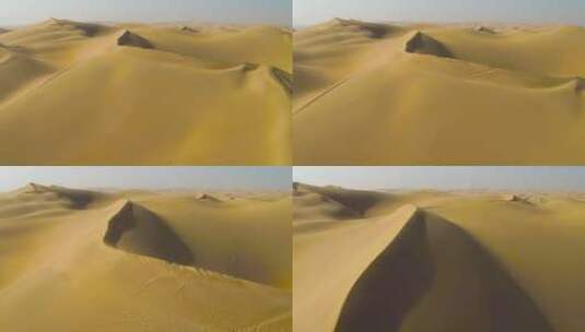 新疆塔克拉玛干沙漠高清在线视频素材下载