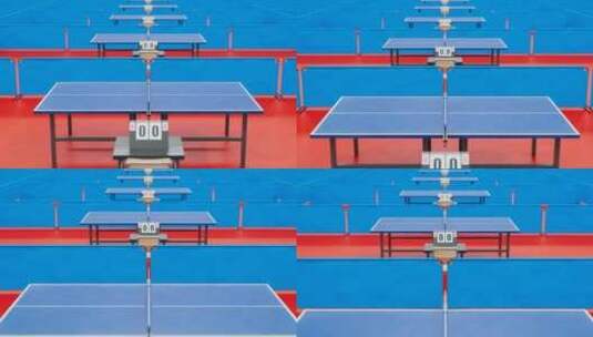 乒乓球 球桌 比赛 运动 打球高清在线视频素材下载