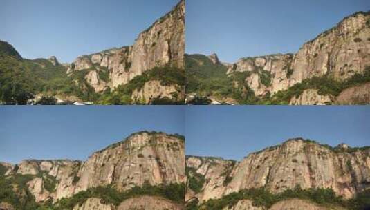 温州雁荡山里的风景高清在线视频素材下载
