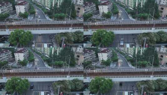 上海4号线轨道交通高清在线视频素材下载