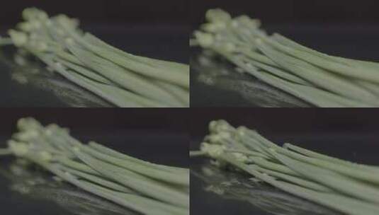 韭菜苔LOG高清在线视频素材下载