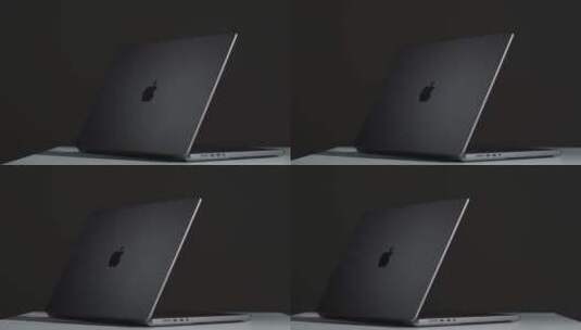 苹果笔记本电脑特写镜头高清在线视频素材下载