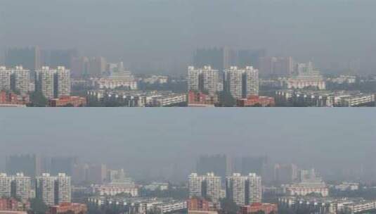 城市雾霾、成都2013、东门、川师附近 (2)高清在线视频素材下载