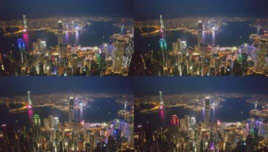 香港夜景高清在线视频素材下载