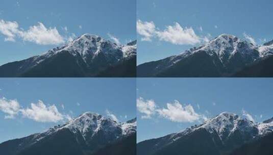 白马雪山自然保护区高清在线视频素材下载