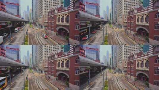 【正版素材】香港城市街道西港城高清在线视频素材下载