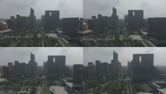 杭州城市CBD高清在线视频素材下载