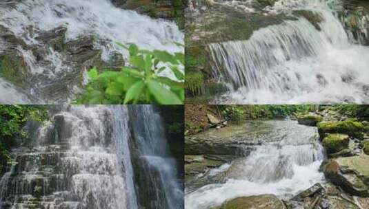 （合集）山泉泉水流水山涧河沟高清在线视频素材下载