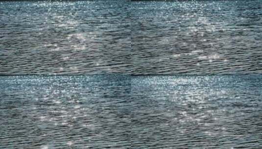 波光粼粼湖面水面高清在线视频素材下载