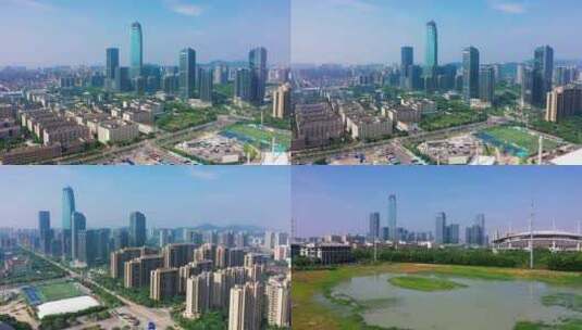 台州市椒江区，城市风光宣传片高清在线视频素材下载