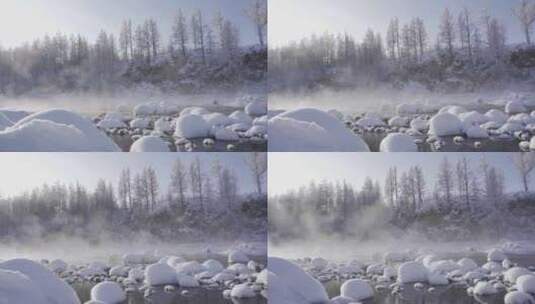 不冻河的热情高清在线视频素材下载