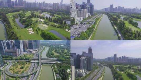 深圳城市生态高清在线视频素材下载