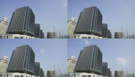原创高楼大厦玻璃幕墙延时4K-7高清在线视频素材下载