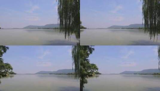 生态常熟尚湖高清在线视频素材下载