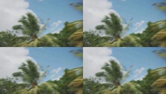汽车行驶速度感空镜头高清在线视频素材下载